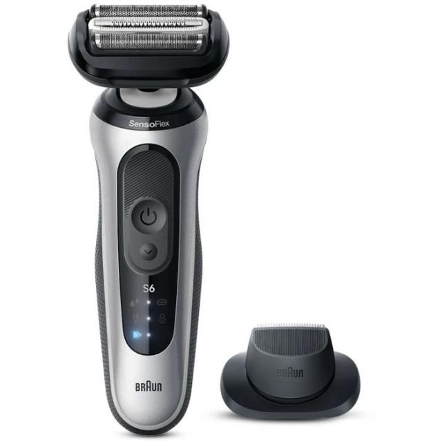 BRAUN 密着シリーズ6 充電式シェーバー62-S1200s シルバー 電気シェーバー ブラウン 62-S1200S