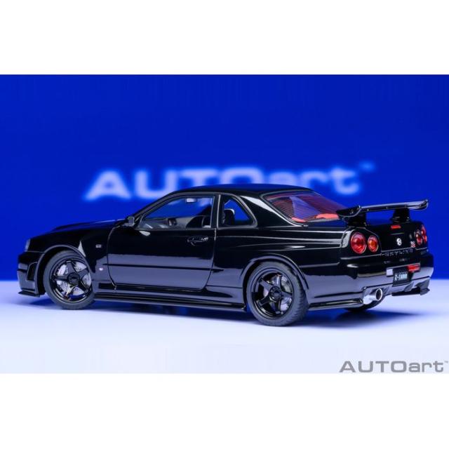 AUTOart 1/18 ニスモ R34 GT-R Z-tune （ミッドナイトパープルⅢ