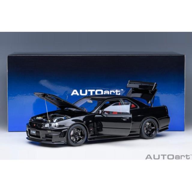 AUTOart 1/18 ニスモ Nismo R34 GT-R Z-tune （ブラックパール