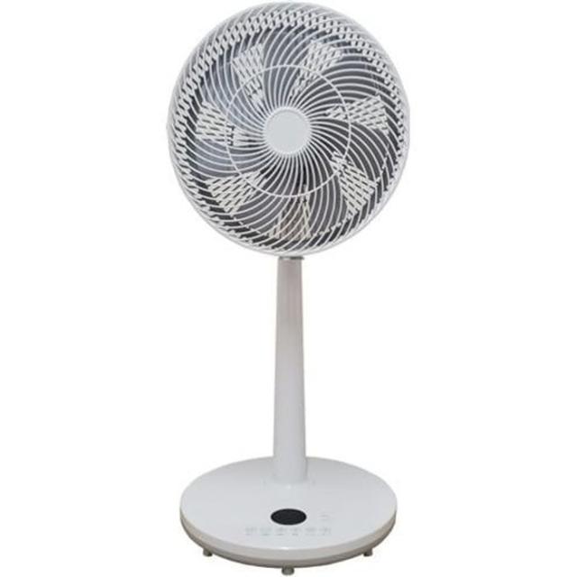 リビングファン モバイルバッテリー対応ホワイト 夏物 季節 電化製品 家電 エスケイジャパン SKJST300MB