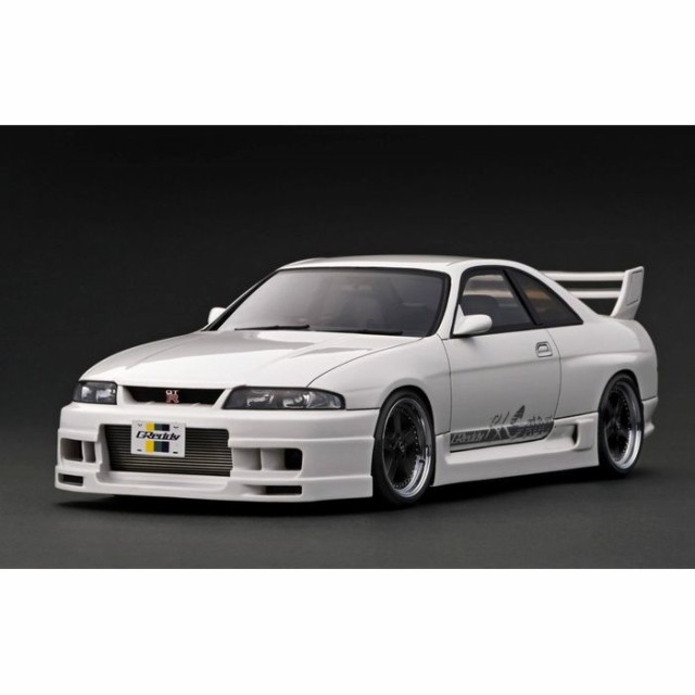 1/18 イグニッションモデル IG GReddy GT-R (BCNR33) Pearl White ミニカー 模型 ティーケーカンパニー IG3129の通販は