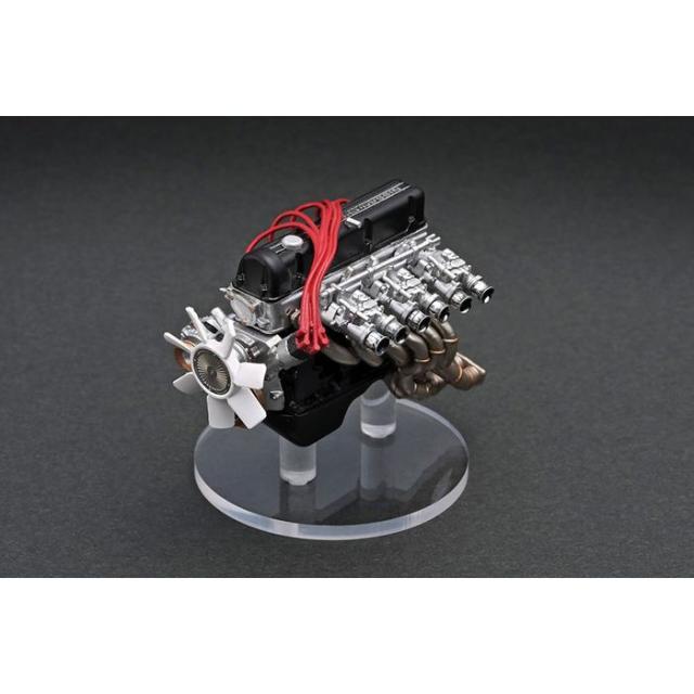1/18 Nissan Bluebird U 2000GTX (G610) White 1/18「L20型」エンジン付属 日産 ブルーバード ミニカー ティーケー・カンパニー IG3167_4