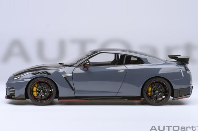 1/18 日産 NISSAN GT-R R35 ニスモ NISMO スペシャルエディション NISMOステルスグレー ミニカー 模型 オートアート 77505_2