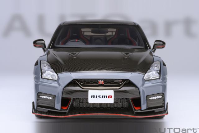 1/18 日産 NISSAN GT-R R35 ニスモ NISMO スペシャルエディション NISMOステルスグレー ミニカー 模型 オートアート 77505_3