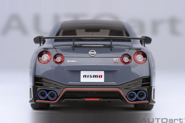 1/18 日産 NISSAN GT-R R35 ニスモ NISMO スペシャルエディション NISMOステルスグレー ミニカー 模型 オートアート 77505_4