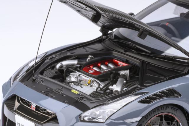 1/18 日産 NISSAN GT-R R35 ニスモ NISMO スペシャルエディション NISMOステルスグレー ミニカー 模型 オートアート 77505_6