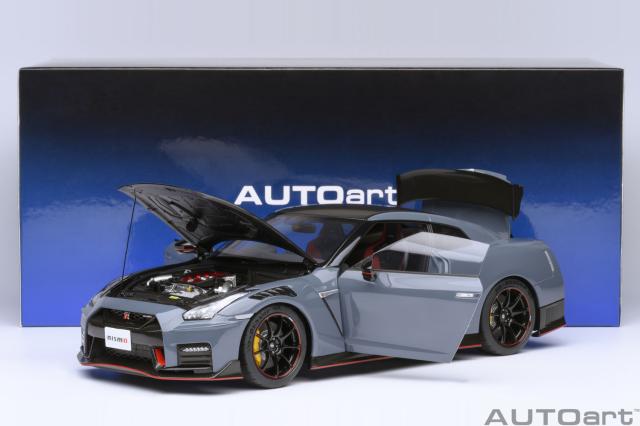 1/18 日産 NISSAN GT-R R35 ニスモ NISMO スペシャルエディション NISMOステルスグレー ミニカー 模型 オートアート 77505_8