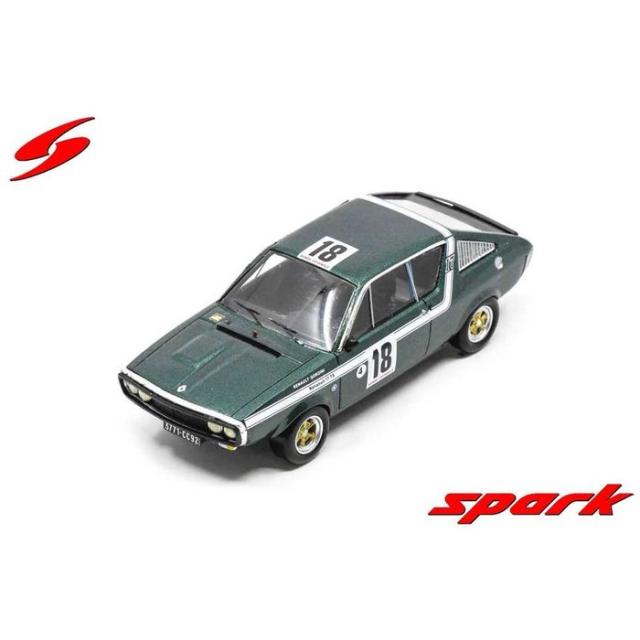 1/43 Renault 17 No.18 Ronde Covenole 1972Jean-Pierre Nicolas ミニカー Spark Japan SF256