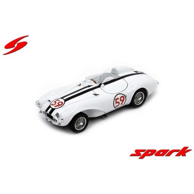 1/43 Aston Martin DB3S No.59 Winner Cotati 6H 1957B. Oker - B. Drake ミニカー Spark Japan US304