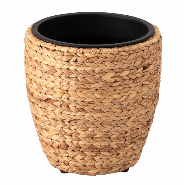 北海道・沖縄・離島配送不可 代引不可 プランター 観葉植物 雑貨 鉢入れ （M） ブラウン 編み込み W33×D33×H33 東谷 GRNB-51Mの通販は 4,997円
