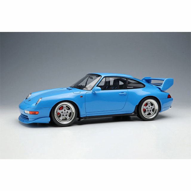 1/18 PORSCHE ポルシェ 911 (993) カレラRS 1995 (Japan Ver.) リビエラブルー ミニカー 模型 メイクアップ EML095A