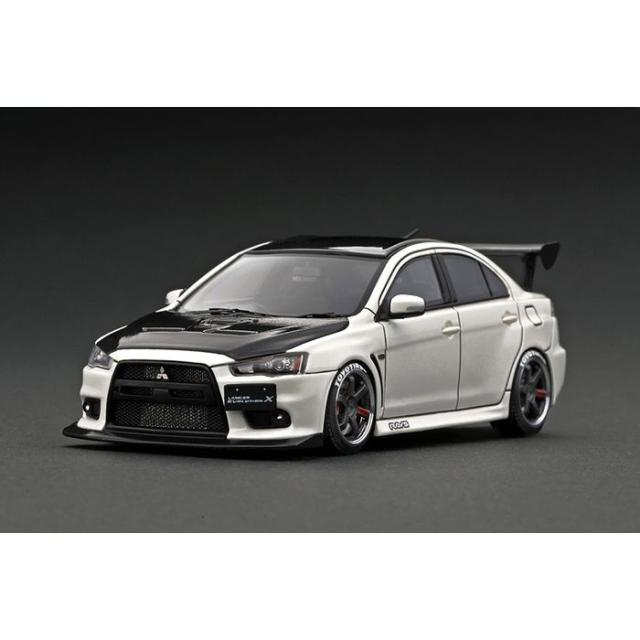 1/43 Mitsubishi 三菱 Lancer Evolution ランサーエボリューション X (CZ4A) Pearl White ティーケー・カンパニー IG2567の通販は