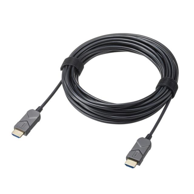 代引不可 8K/60Hz 4K/120Hz対応光ファイバHDMIケーブル 10m サンワサプライ KM-HD20-UFB10LP_4