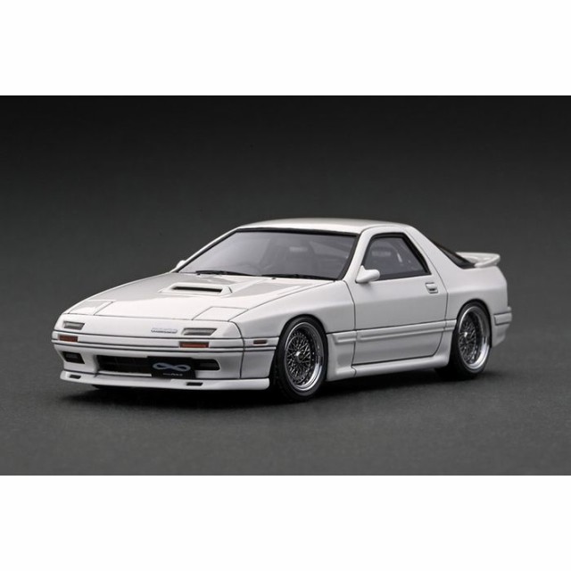 IGモデル 1/43 Mazda サバンナ RX-7 Infini (FC3S) ホワイト ティーケー・カンパニー IG2943