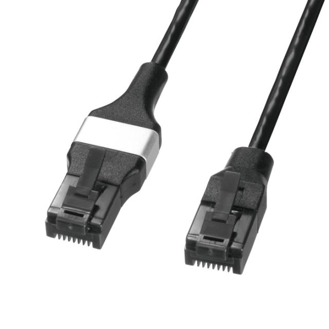 代引不可 ブレイクアウェイCAT6A LANケーブル（マグネット・スリム・10m） サンワサプライ KB-SL6ABA-10BK
