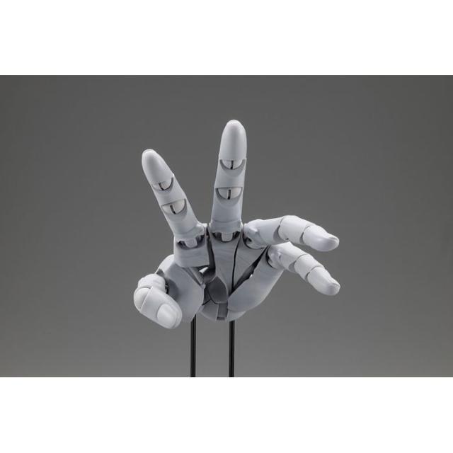 ARTIST SUPPORT ITEM ハンドモデル/L -GRAY- 塗装済み可動フィギュア コトブキヤ AT007