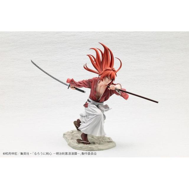 ARTFX J 緋村剣心 るろうに剣心 −明治剣客浪漫譚− 1/8 完成品 フィギュア コトブキヤ PV152