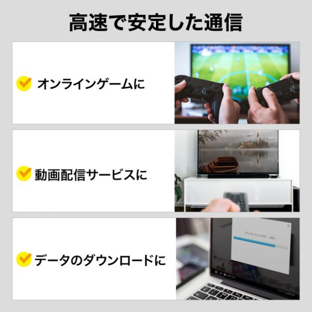 代引不可 カテゴリ7LANケーブル50m ネイビーブルー サンワサプライ KB-T7-50NVN_1