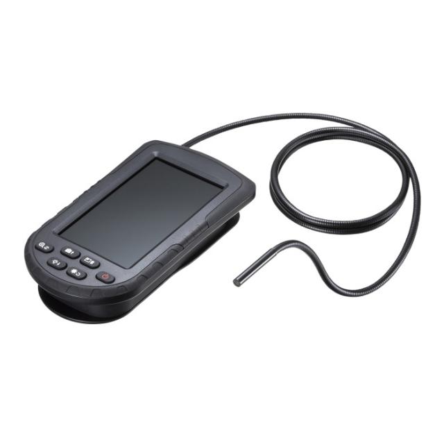 代引不可 工業用内視鏡 ハンディタイプ 4.3インチモニター サンワサプライ CMS-ES03SET-1