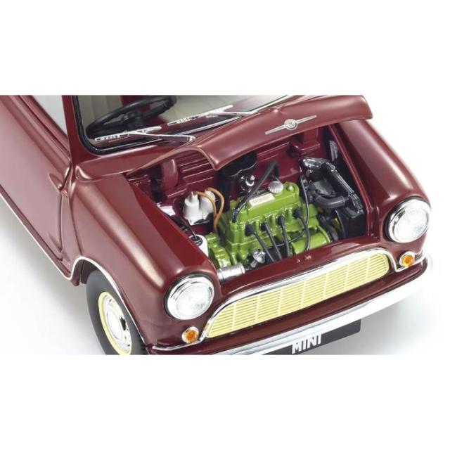 KYOSHOオリジナル 1/18 モーリス ミニ Mk.1 1959 (チェリー