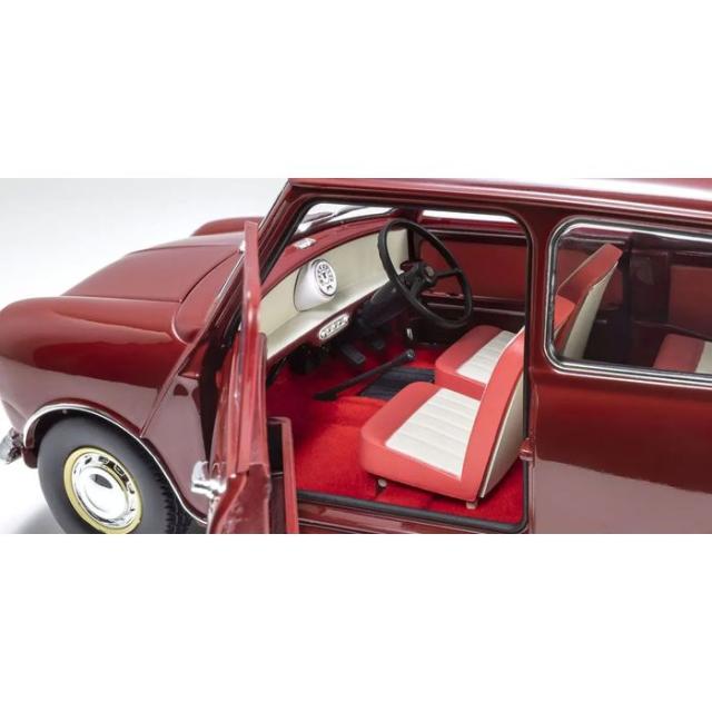 KYOSHOオリジナル 1/18 モーリス ミニ Mk.1 1959 (チェリーレッド) 京商 KS08964R