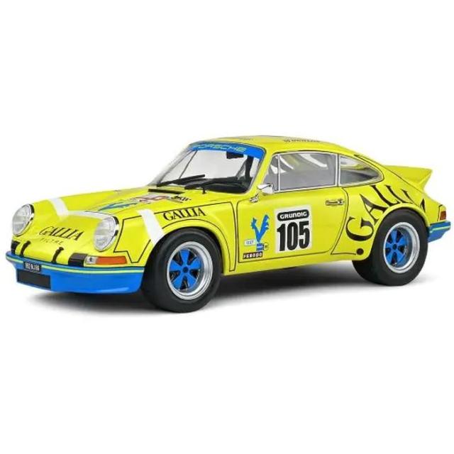 ソリド 1/18 ポルシェ 911 RSR 1973 #105 (イエロー) 京商 S1801118