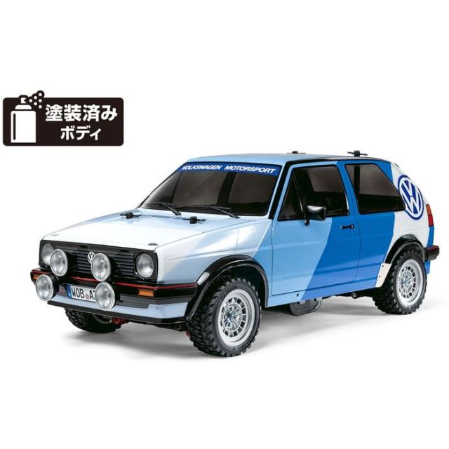 1/10 電動RCカー フォルクスワーゲン ゴルフ2 GTI 16V ラリー (MF-01Xシャーシ) タミヤ 58714