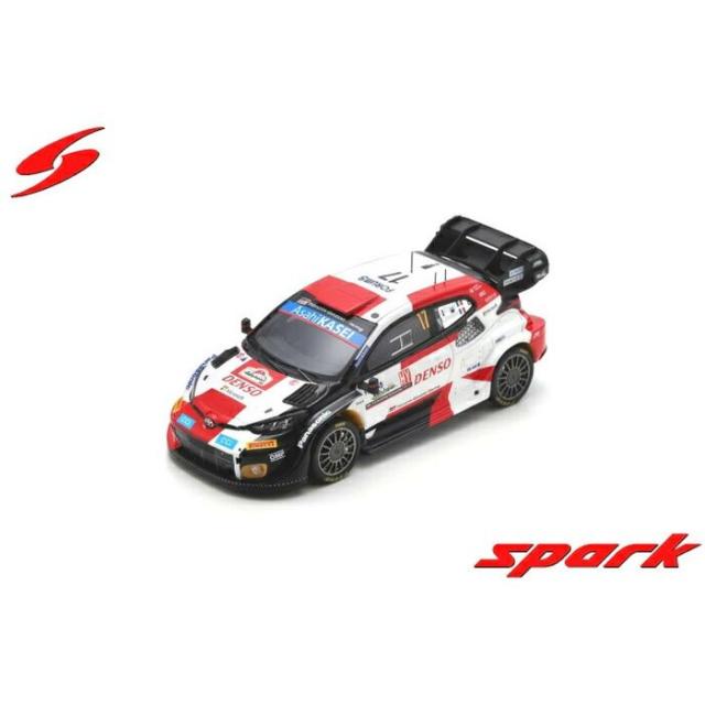 1/43 TOYOTA GR Yaris Rally1 HYBRID No.17 TOYOTA GAZOO Racing WRT2nd Rally Japan 2023  S. Ogie Spark Japan S6732