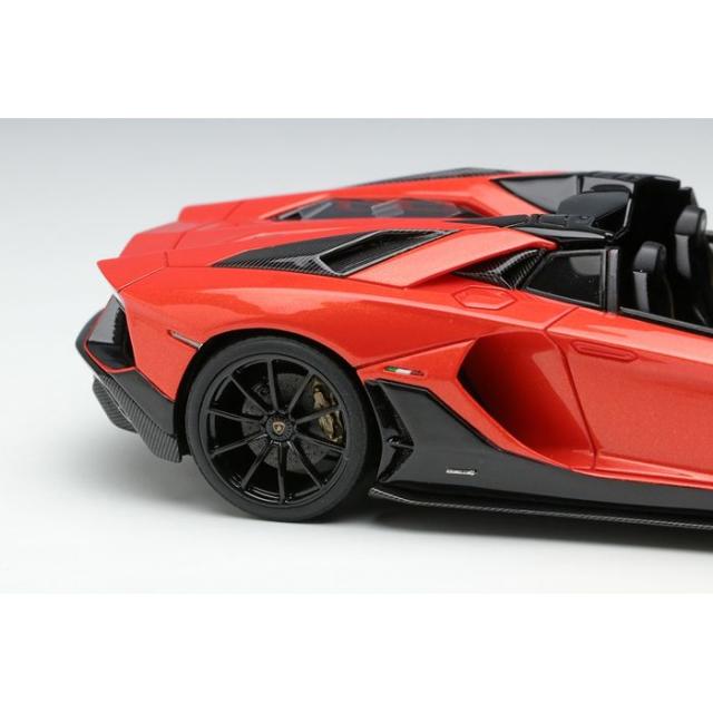 EIDOLON 1/43 Lamborghini Aventador LP780-4 Ultimae Roadster 2021 (Nireo Wheel)アランチオクサント Orange (オレンジ) メイクアップ EM638C_3