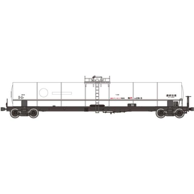 HOゲージ 1/80 タキ18600 溶解アンモニア水 (2両仕かける) B 鉄道線路ひな型 ドーファン TW-t18600b
