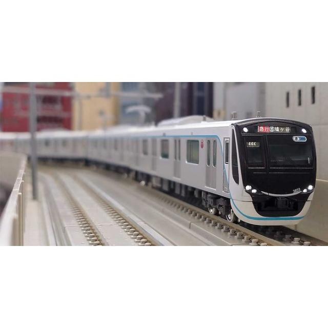 Nゲージ 東急電鉄3020系（3121編成）8両編成セット（動力付き） 鉄道模型 グリーンマックス 31977