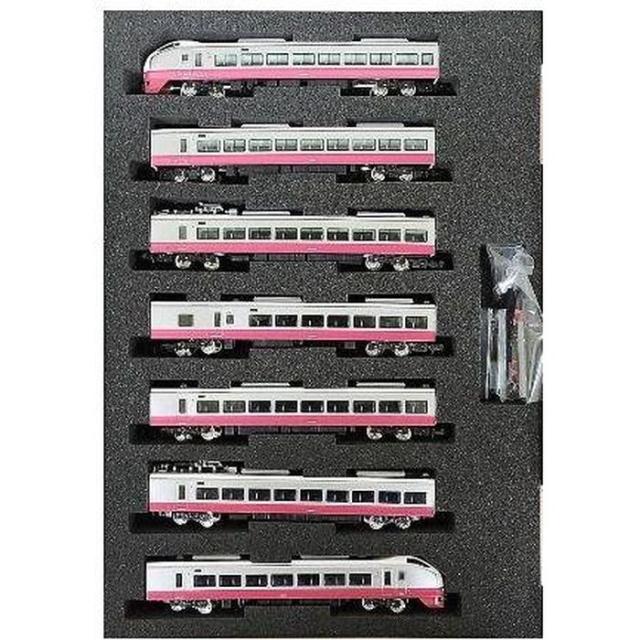 GREENMAX 50551 E653系赤　床下黒 7両 Nゲージ E653系（フレッシュひたち・床下黒・赤）7両編成セット（動力