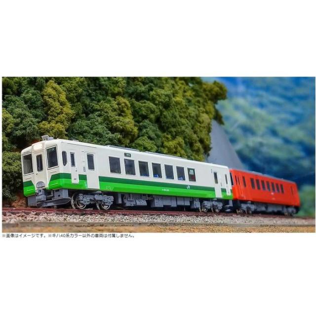 Nゲージ JRキハ110形（只見線・キハ40系カラー）（動力無し） 鉄道模型 greenmax グリーンマックス 50794