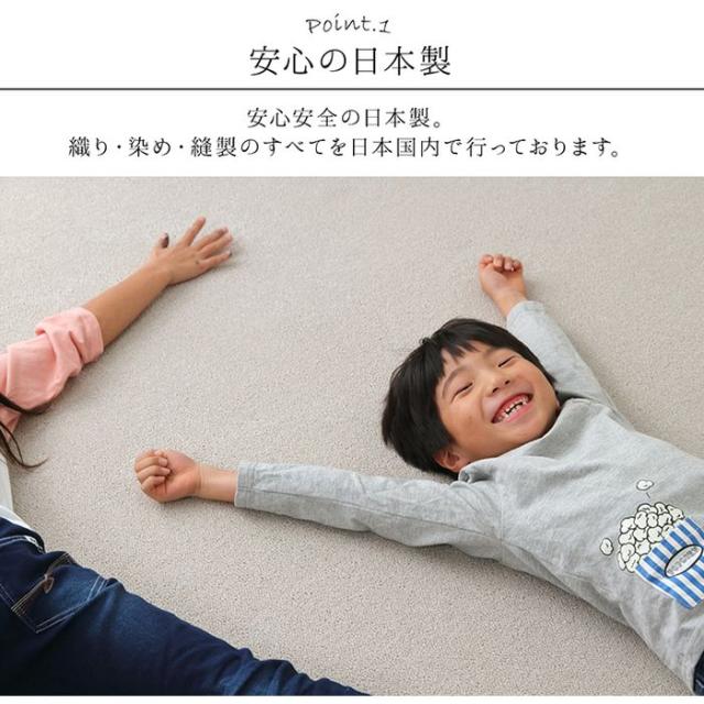 代引不可 引っ敷き 引っ敷き 日本 抗菌 消臭 身ぎれい 撥水 抗アレル物 壁蝨目打つ手 無地 緑であること 日本の首都間 3畳 約176×261糎 IKEHIKO 1340940123402