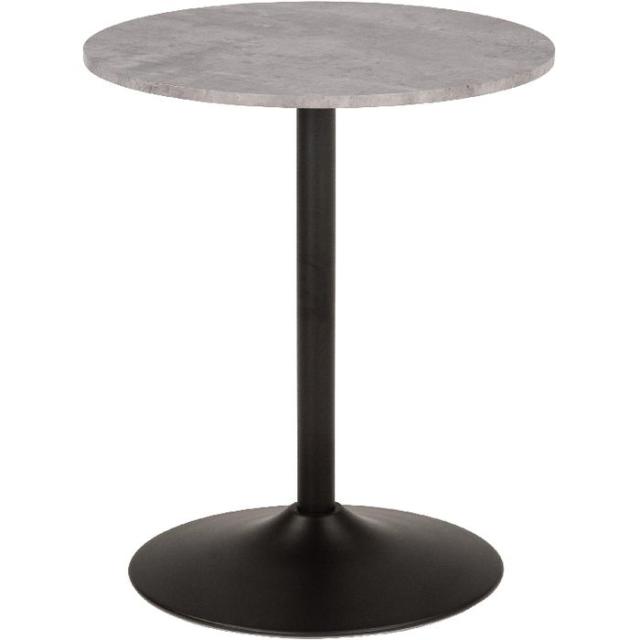 北海道・沖縄・離島配送不可 代引不可 カフェテーブル(丸型/マーブルグレー)  HAGIHARA LT-4918MGY