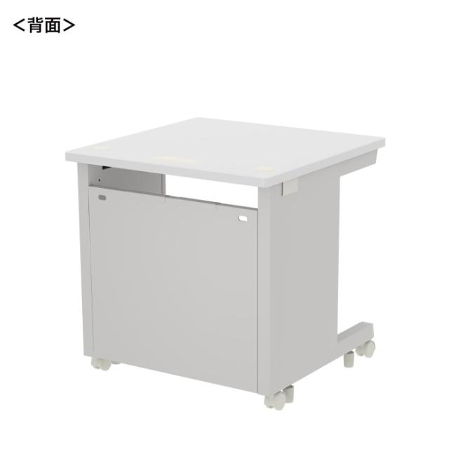 代引不可 eデスク（ホワイト）W700×D700×H700 サンワサプライ ED-SK7070W_2