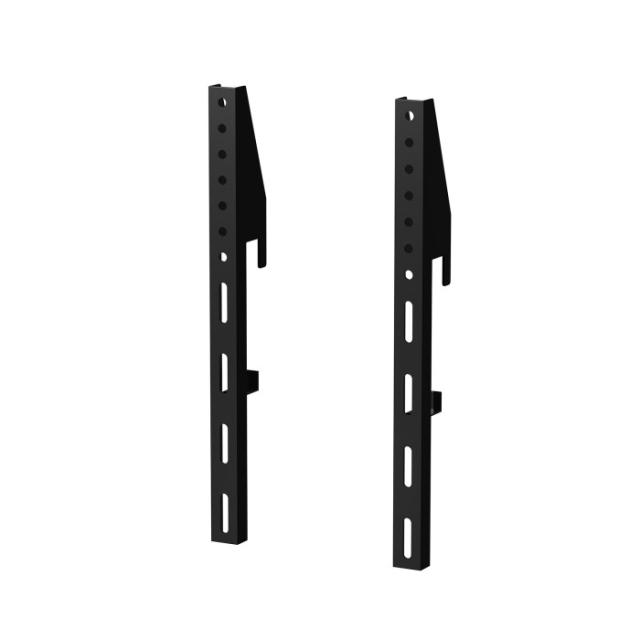代引不可 eデスクハンギングバー用ディスプレイブラケット（ブラック） サンワサプライ EST-HGPL1BK