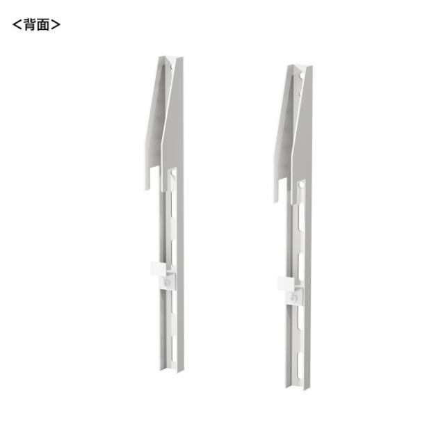 代引不可 eデスクハンギングバー用ディスプレイブラケット（ホワイト） サンワサプライ EST-HGPL1W_2