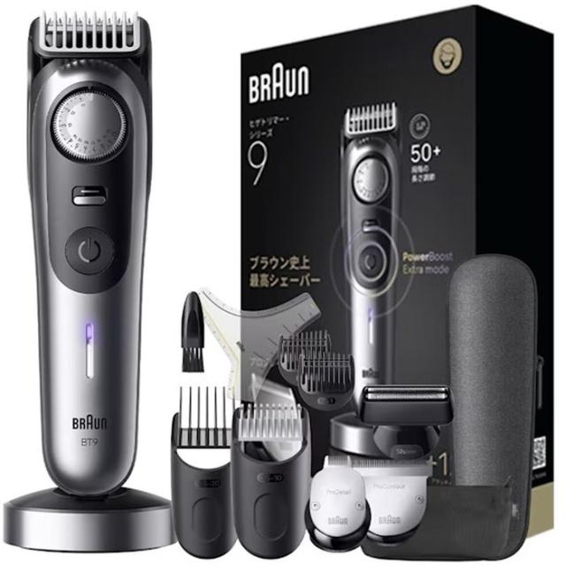 BRAUN ヒゲトリマー シリーズ9 ブラウン BT9560