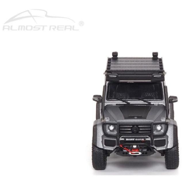 ALMOST REAL 1/43 Brabus 550 Adventure Mercedes-Benz G-Class 4×42 - 2017 - Monza Grey Magno エスワンフォー 460308