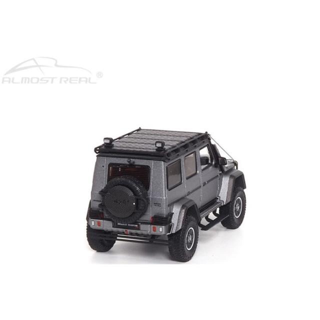 ALMOST REAL 1/43 Brabus 550 Adventure Mercedes-Benz G-Class 4×42 - 2017 - Monza Grey Magno エスワンフォー 460308