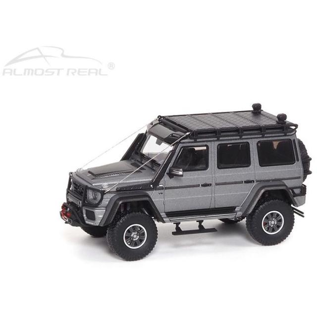 ALMOST REAL 1/43 Brabus 550 Adventure Mercedes-Benz G-Class 4×42 - 2017 - Monza Grey Magno エスワンフォー 460308