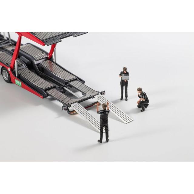 Wei Chuan ベンツ トレーラー + フィギュアセット ホビージャパン KS-069-413