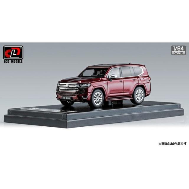 専用 1/64 Toyota LC300-ZX (Red) インターアライド LCD64027-ZX-RE 車