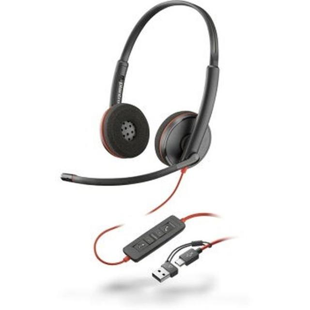 代引不可 Poly Blackwire 3220 USB-C 黒 +C/A(B) 日本HP 8X2J9A6