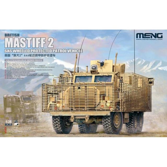1/35 イギリス マスティフ2  6x6装輪 防護警備車両 ビーバーコーポレーション MENSS-012