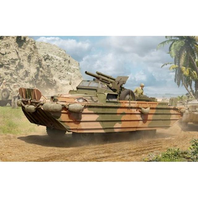 1/35 GMC DUKW-353 水陸両用車w/105mm榴弾砲 ビーバーコーポレーション ILK63540