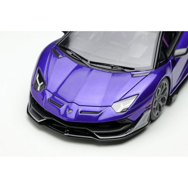 EIDOLON 1/43 Lamborghini Aventador SVJ Roadster 2020 Ad Personam 2 tone paint ヴィオラヘスティア/グリジオリンクス メイクアップ EM669C_2