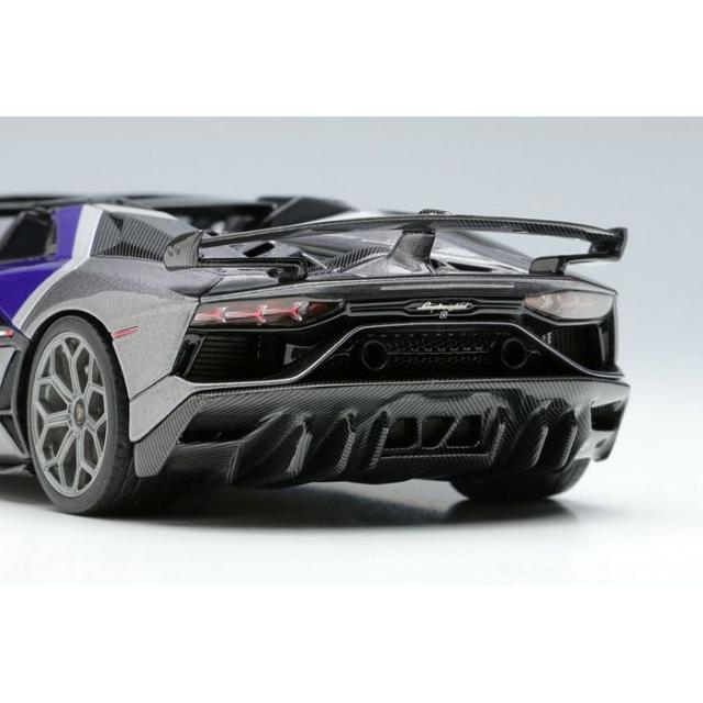 EIDOLON 1/43 Lamborghini Aventador SVJ Roadster 2020 Ad Personam 2 tone paint ヴィオラヘスティア/グリジオリンクス メイクアップ EM669C_7
