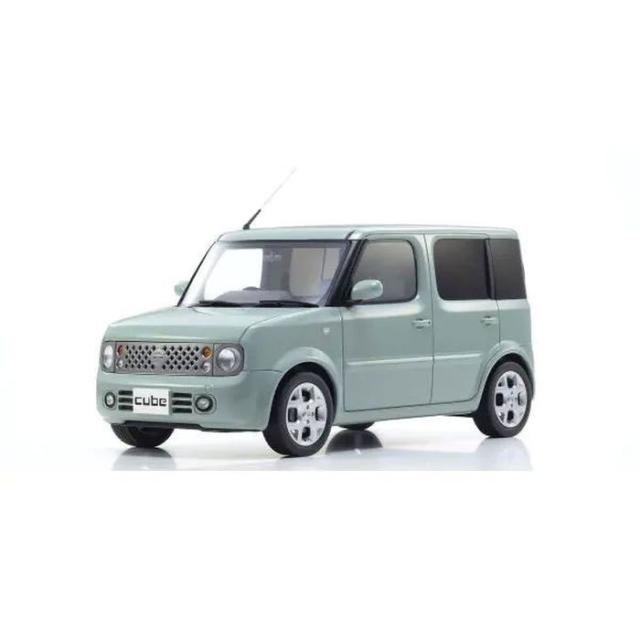 KYOSHOオリジナル1/18 日産 キューブ (アクアミント) 限定 400個 京商 KSR18060AM